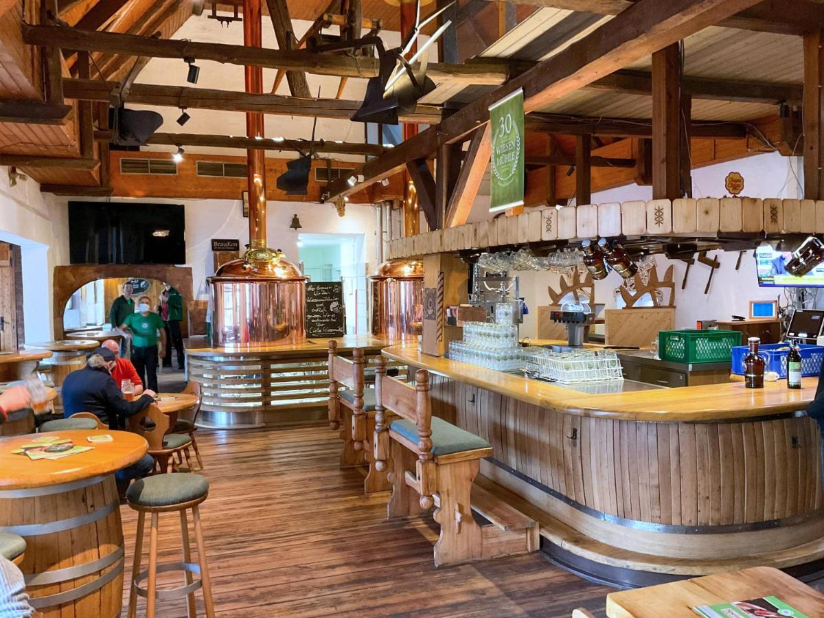 Hotel Brauhaus Wiesenmuehle フルダ エクステリア 写真
